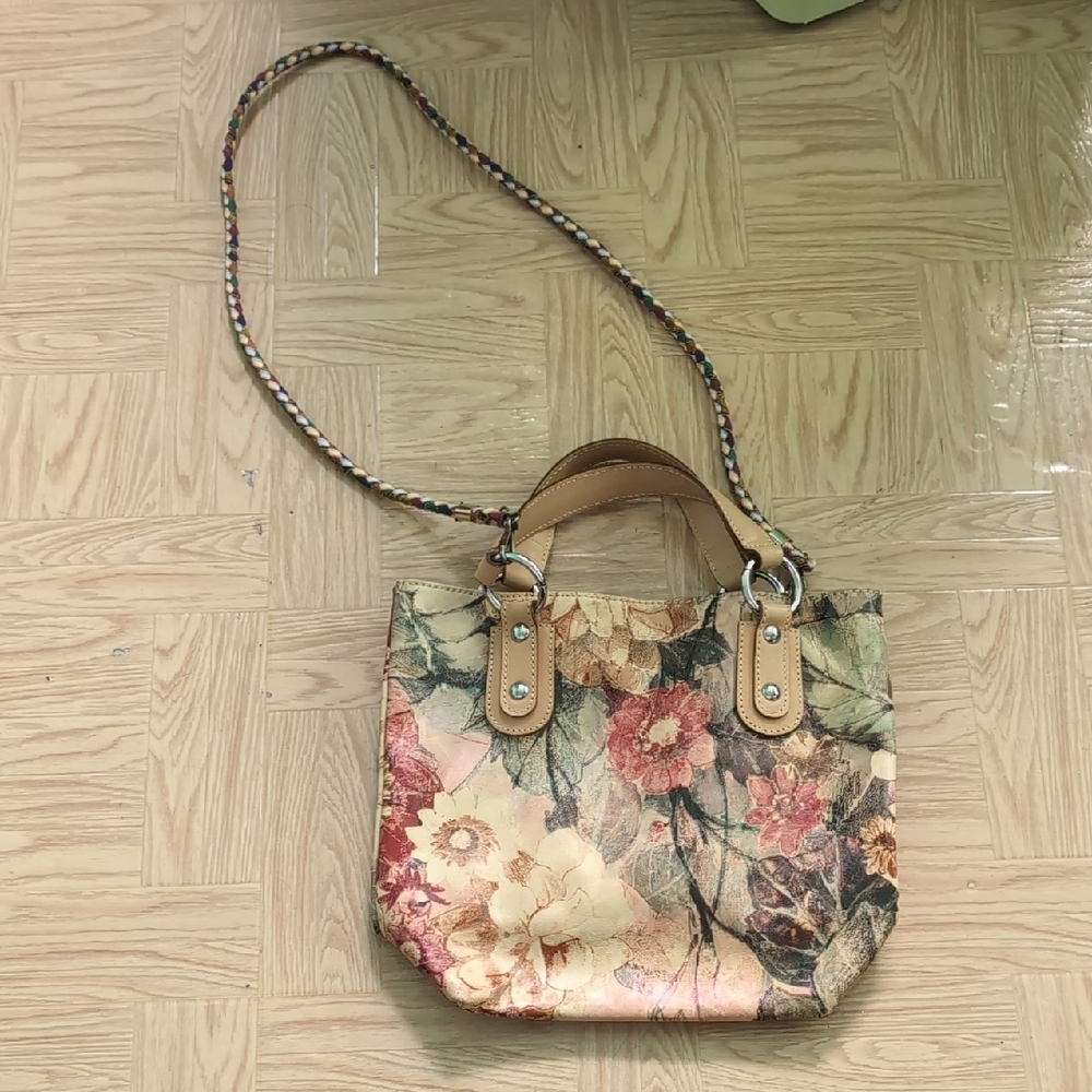 🍁Maurizio Taiuti Leather Handbag
